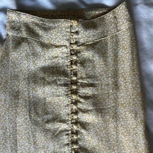 Flynn Skye Yellow Floral Skirt